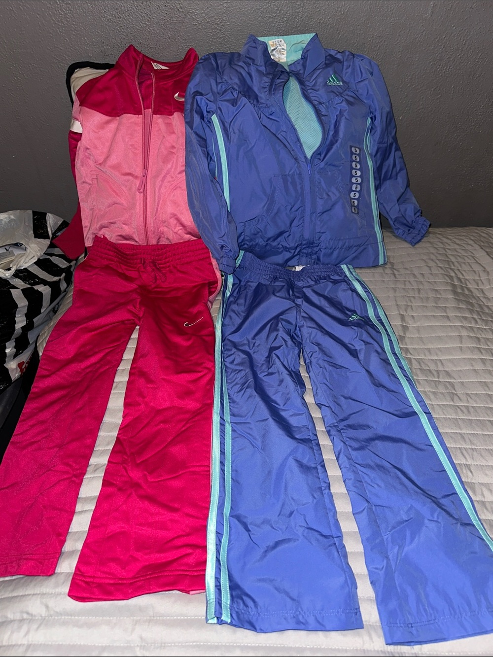 Nike Kids Tracksuit Set - Pink & Blue